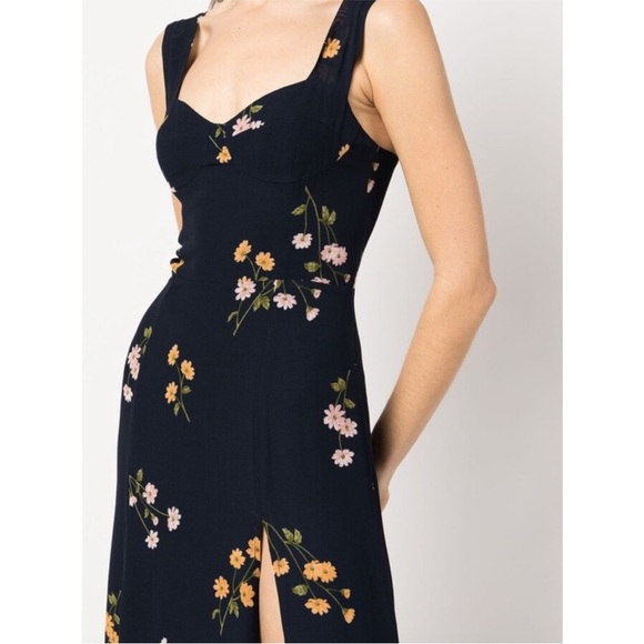 NEW Reformation Fulton Dress Princess Margaret 0 - Picture 4 of 17